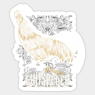 The Rooster Whisperer Sticker